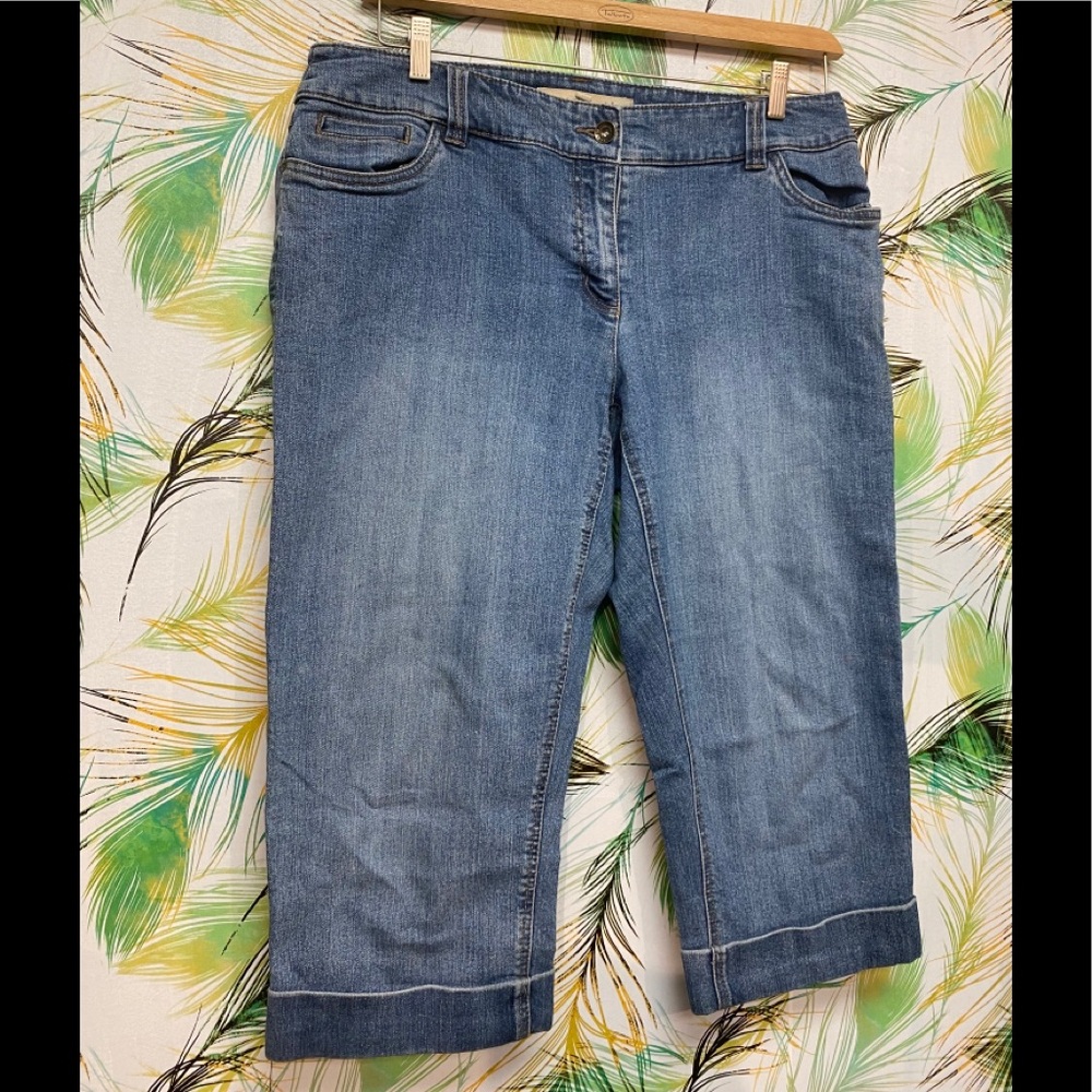 Long Jean Shorts